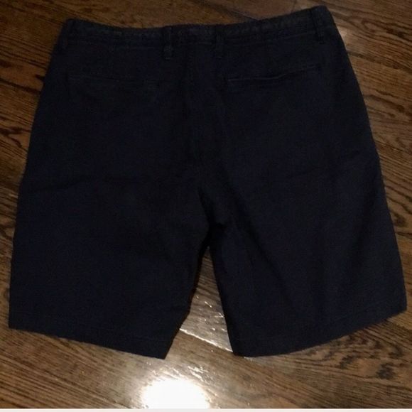 GAP Black Flat Front Shorts Waist 34 NWOT - Picture 7 of 9
